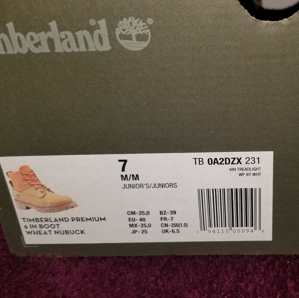 Timberland Premium Boot Wheat Nubuck